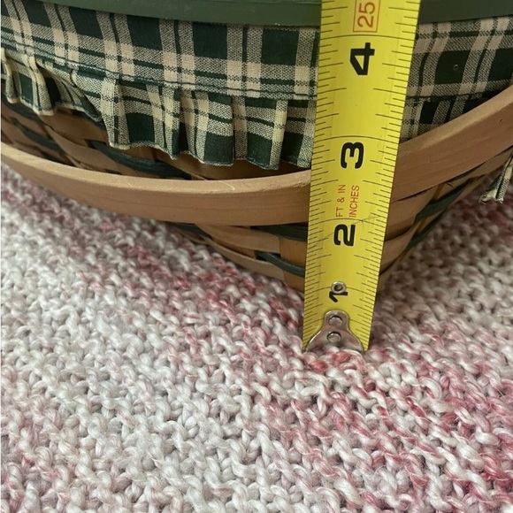 Vintage Christmas Snowman Woven Wicker Basket With Handles - Picture 3 of 5